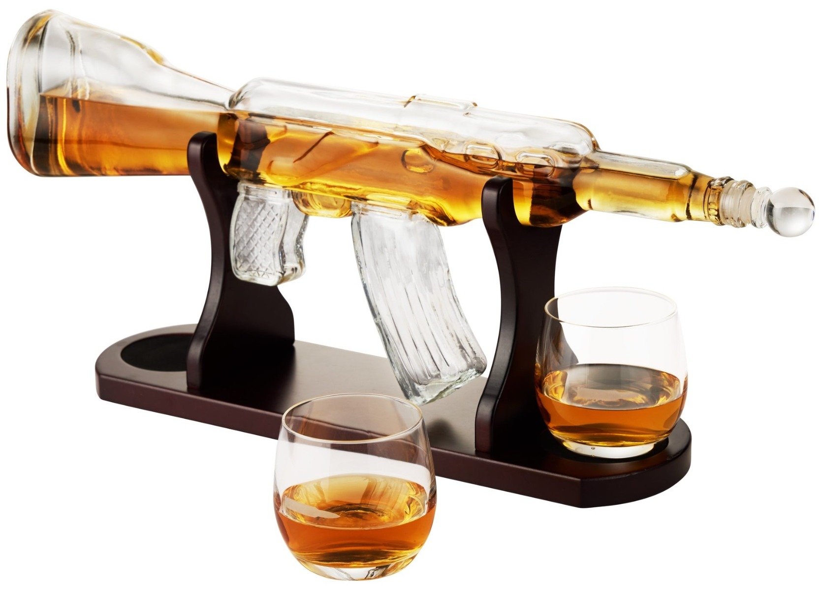 Whisky Gläser & Dekanter Gewehr