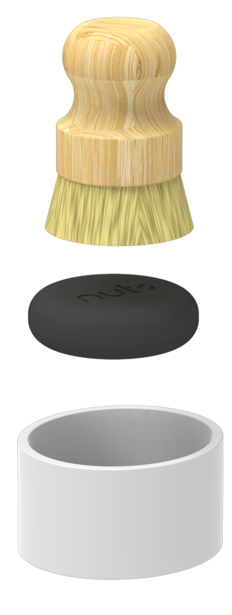 Spülbürste mit Seife