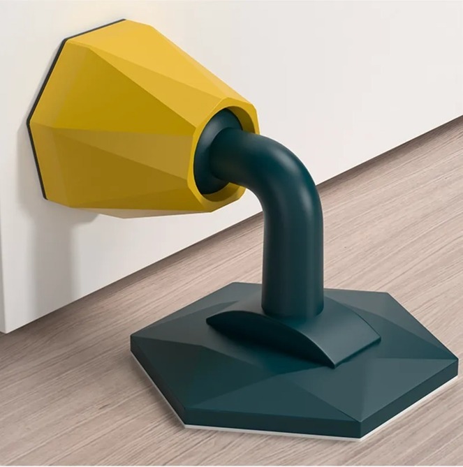 Kreativer Türstopper aus Silikon
