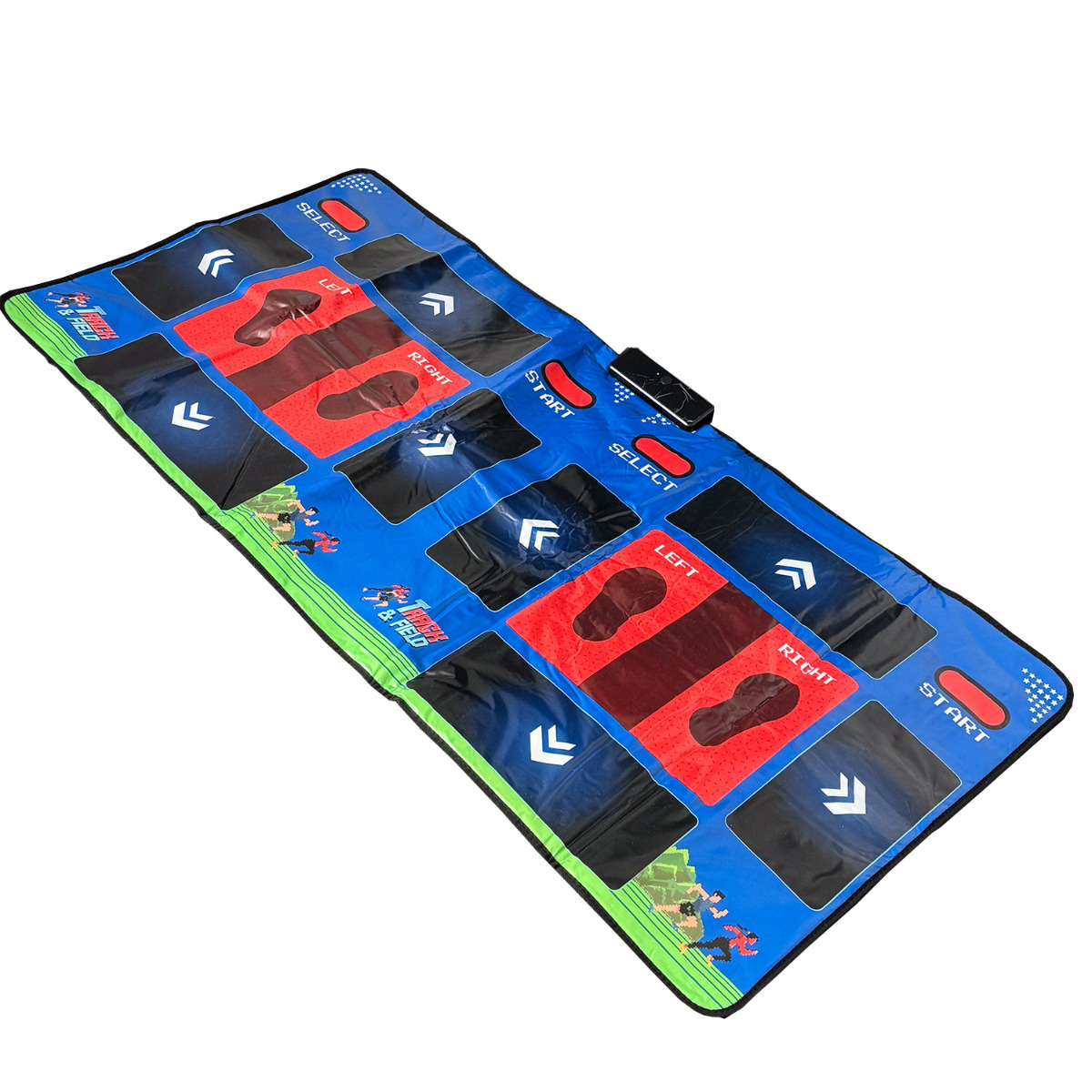 Retro Track and Field Matte für 2 Spieler inkl. 25 x 8-Bit Spiele