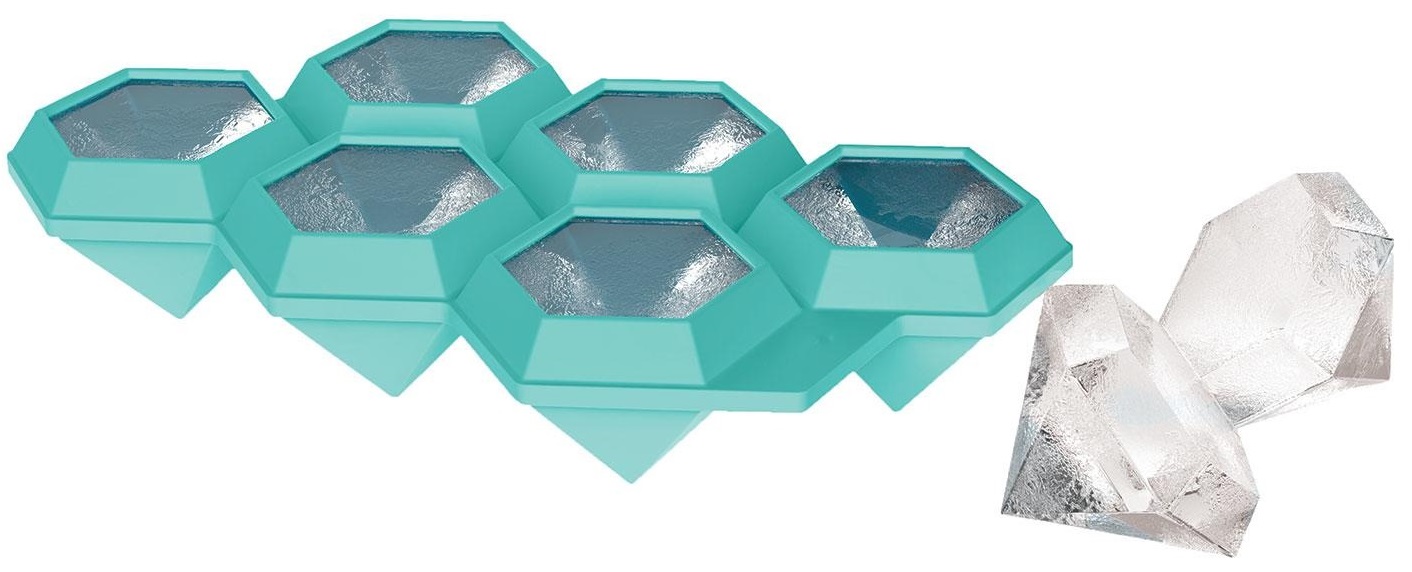 Eiswürfelform Diamanten