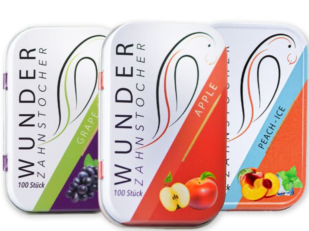 Zahnstocher Juicy-Pack für den Frischekick