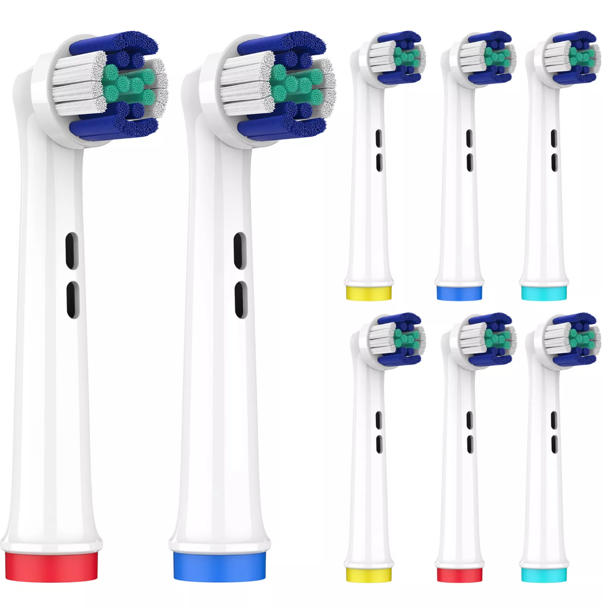 Ersatzbürsten Precision Clean kompatibel mit Oral-B 8er Pack