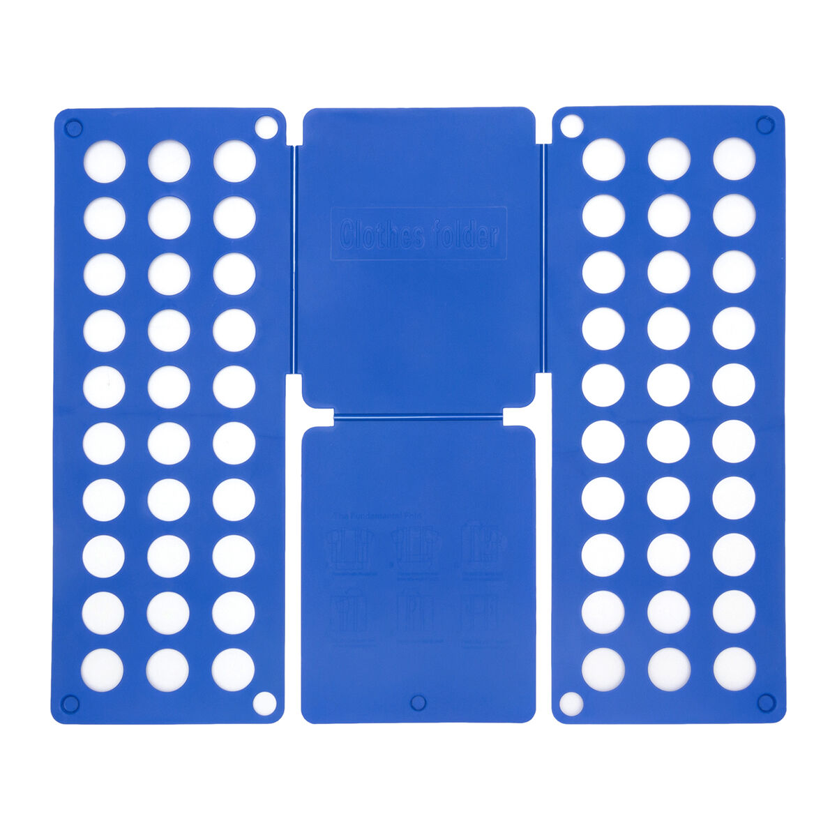 Falthilfe für Kleidung Blau