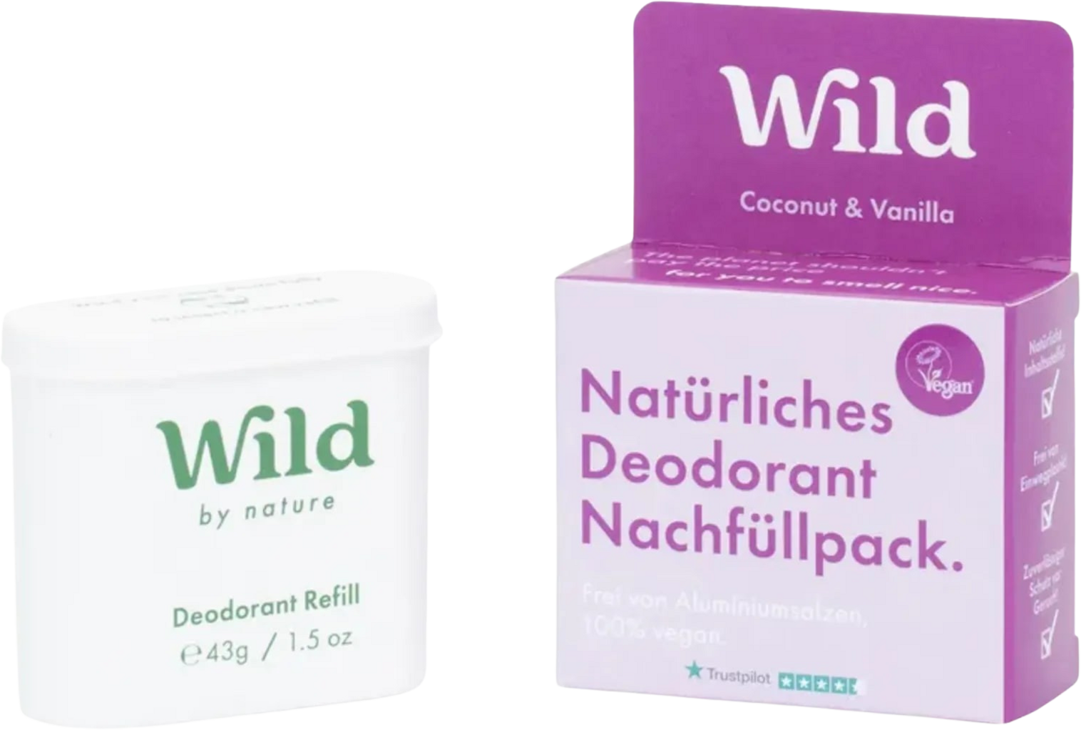 Deodorant Refill Coconut & Vanilla