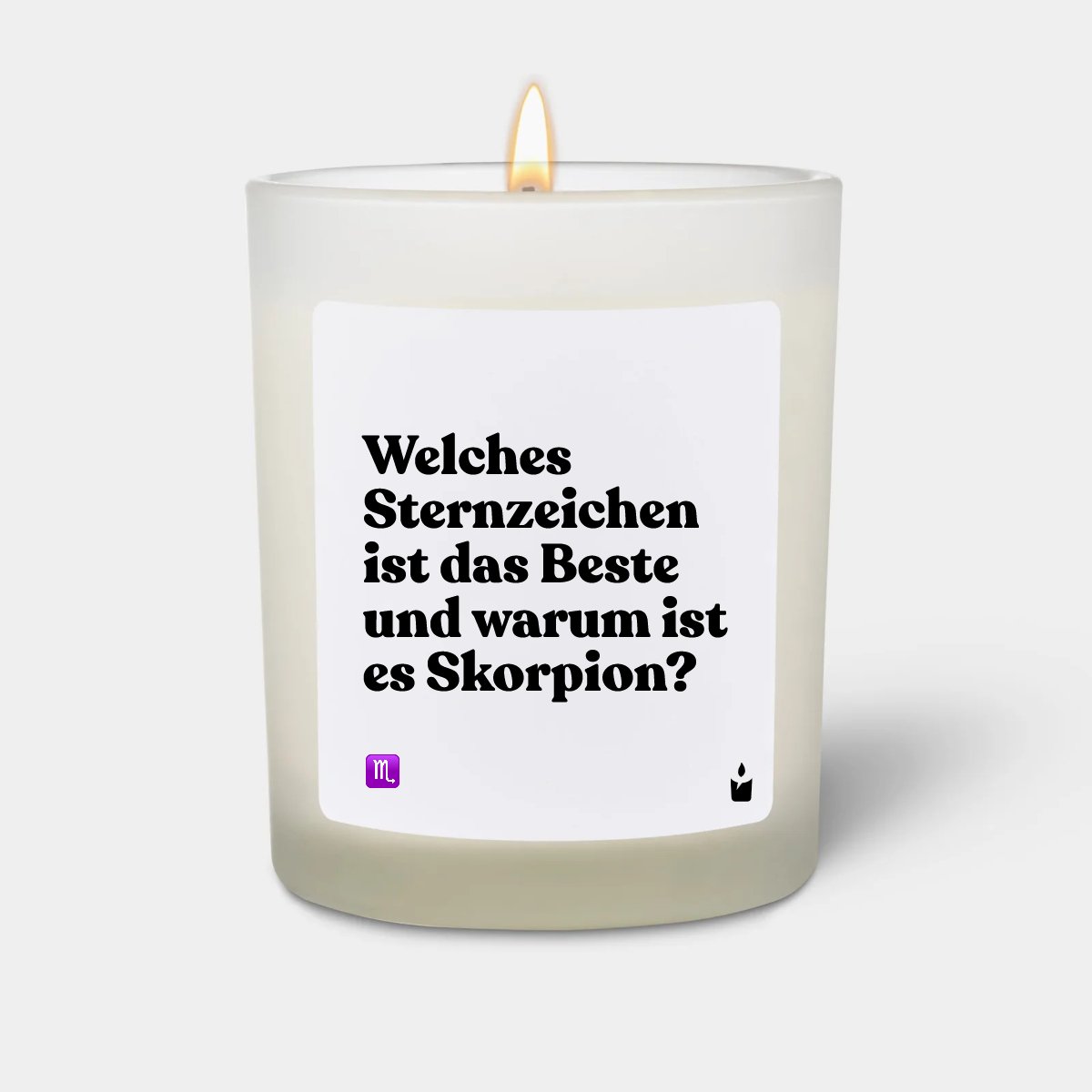 Duftkerze Weiss Flowery Welches Sternzeichen ist das Beste und warum ist es Skorpion?