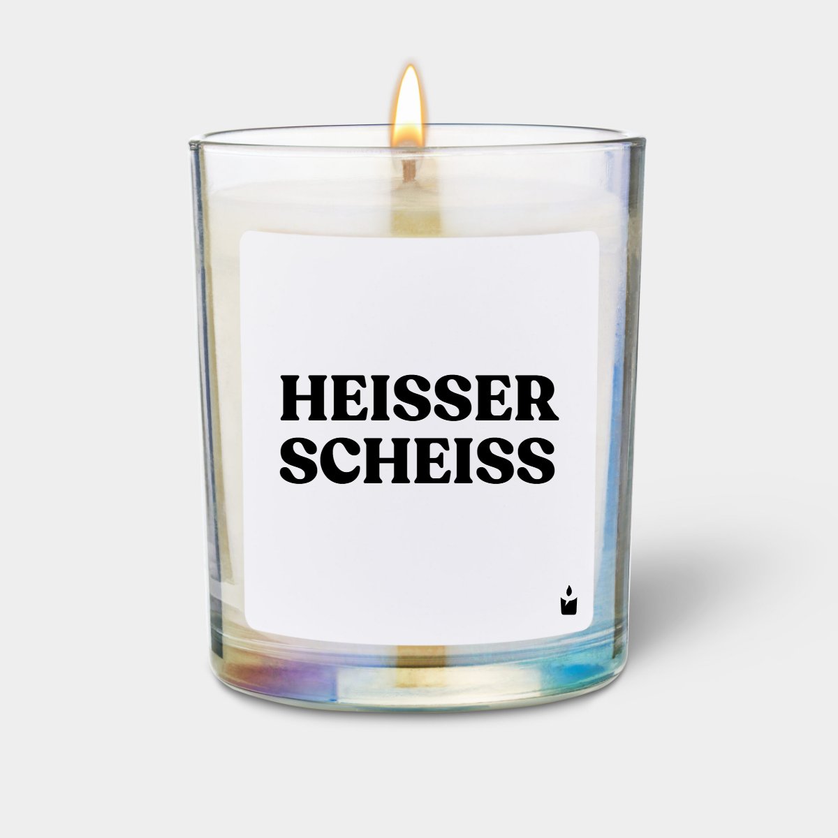 Duftkerze Rainbow Woody Heisser Scheiss