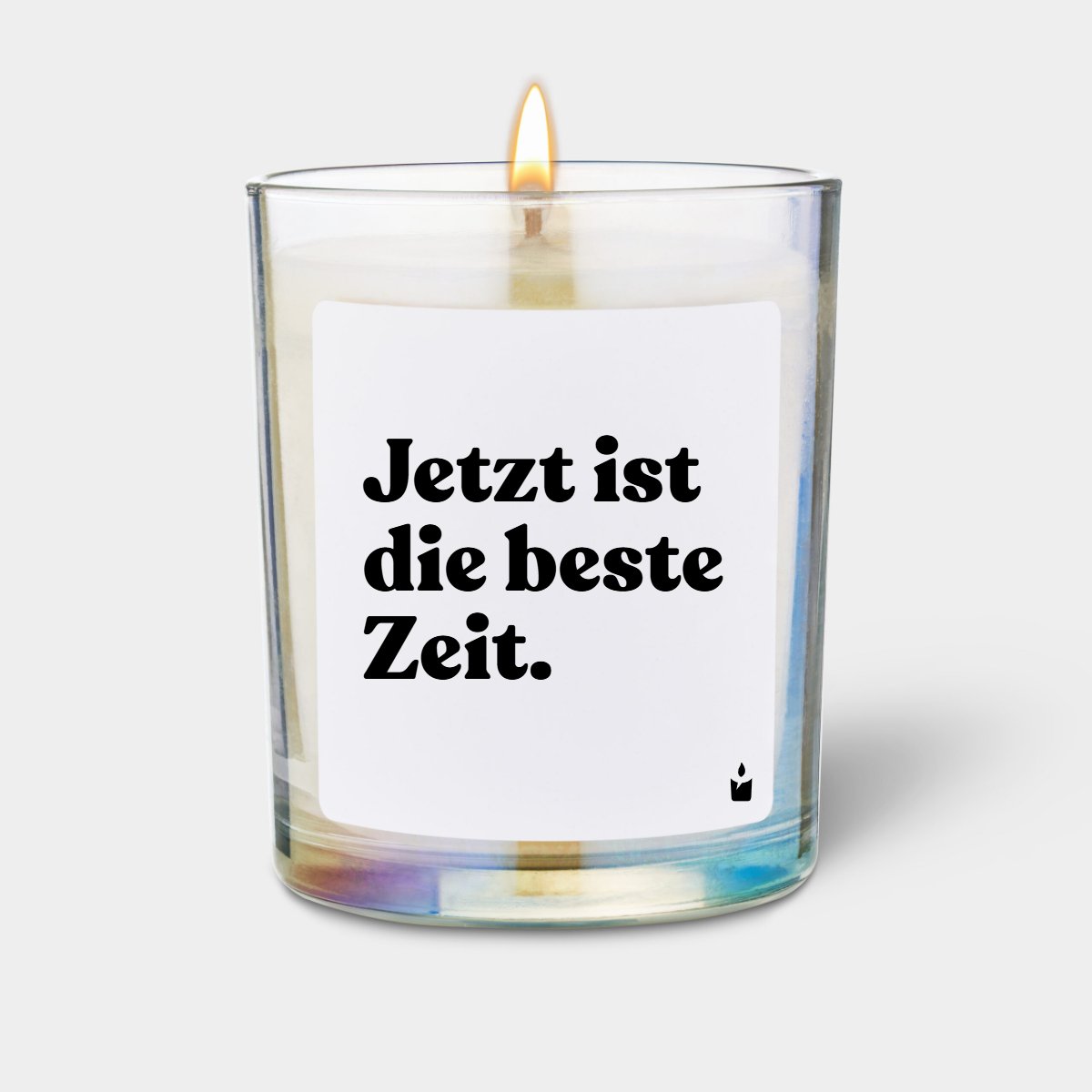 Duftkerze Rainbow Woody Jetzt ist die beste Zeit.