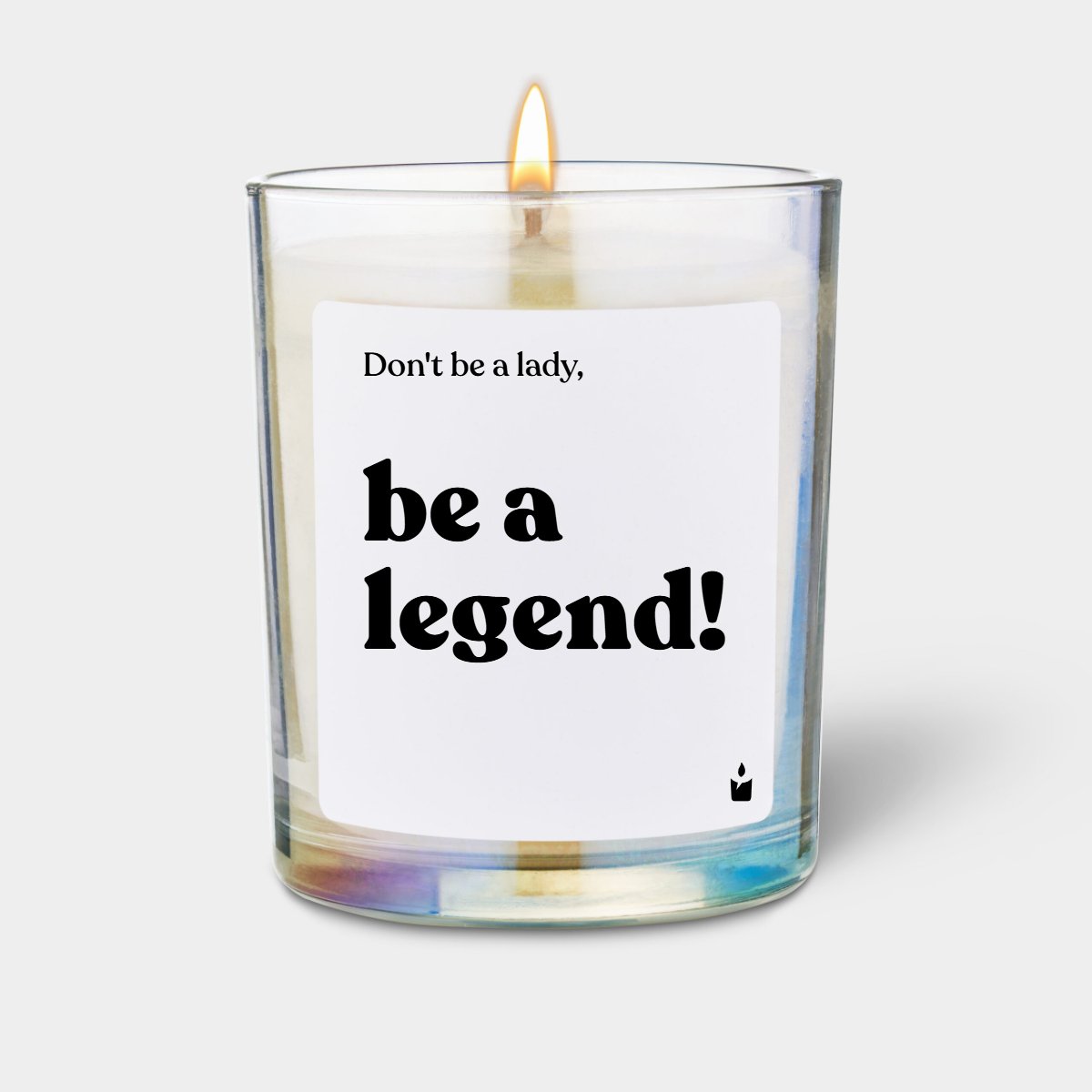 Duftkerze Rainbow Flowery be a legend!