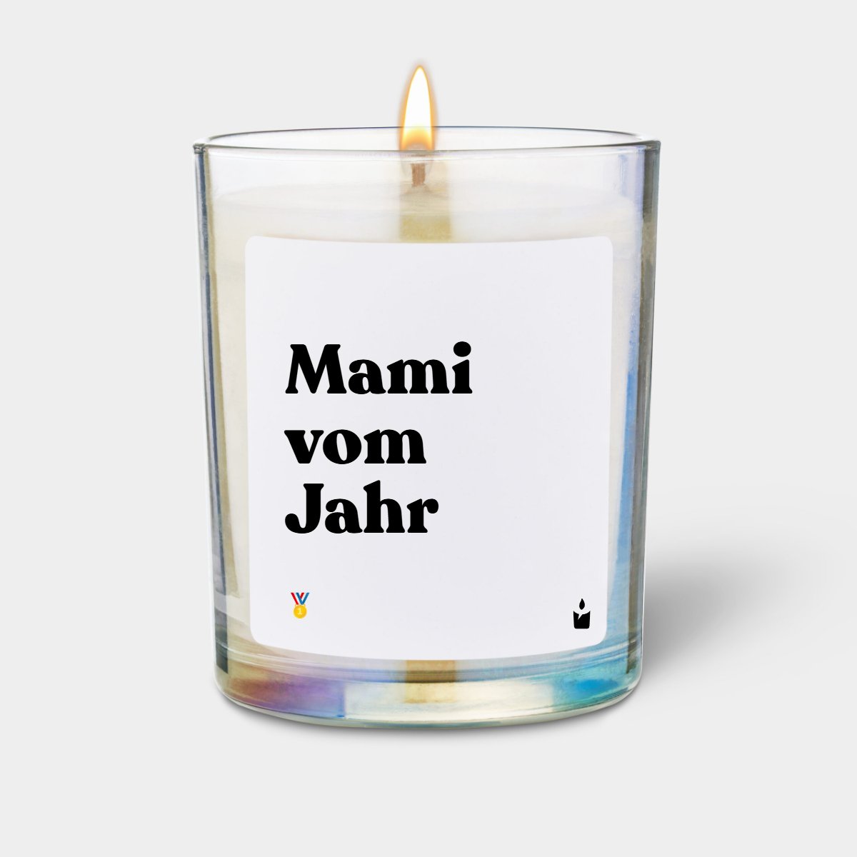 Duftkerze Rainbow Flowery Mami vom Jahr