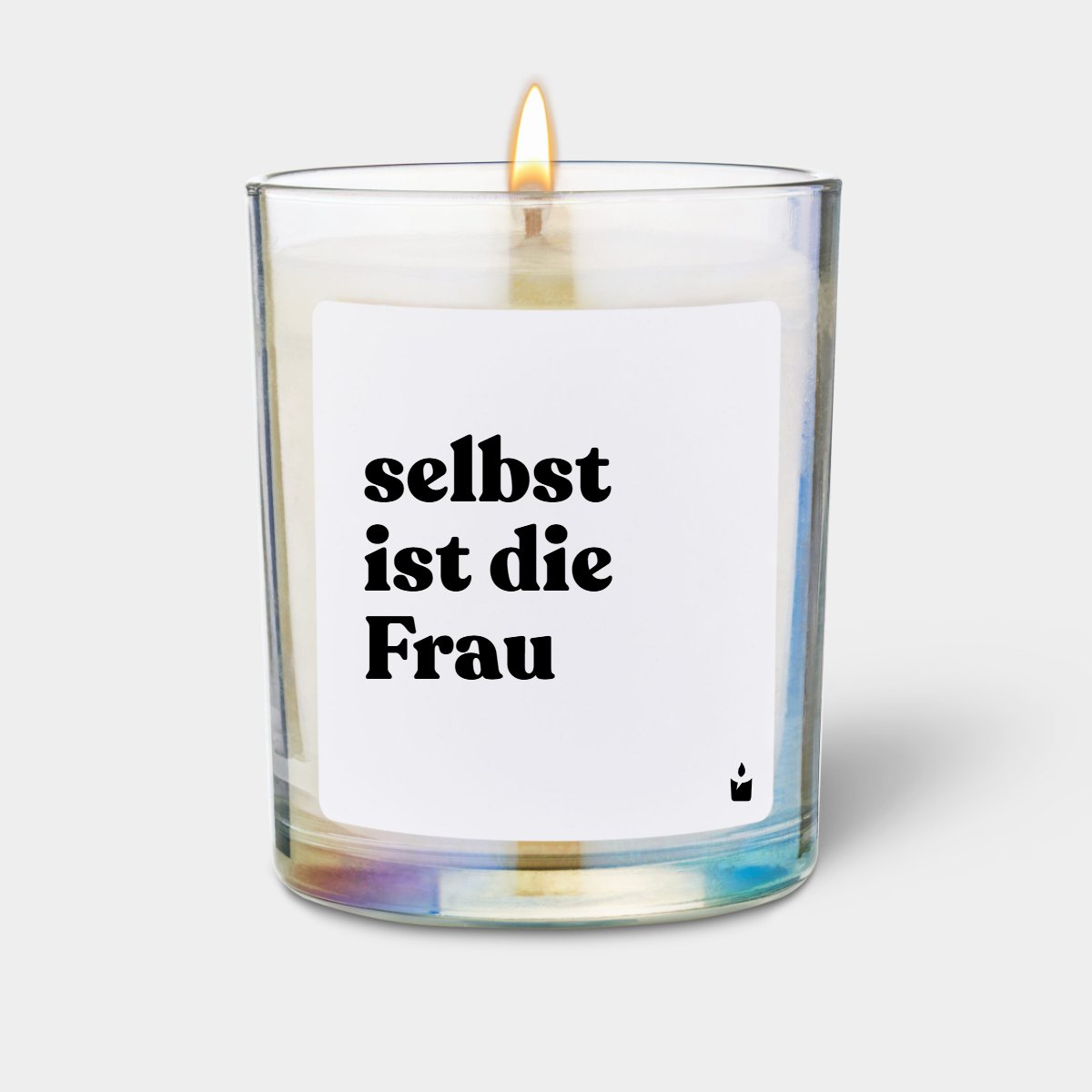 Duftkerze Rainbow Flowery Selbst ist die Frau