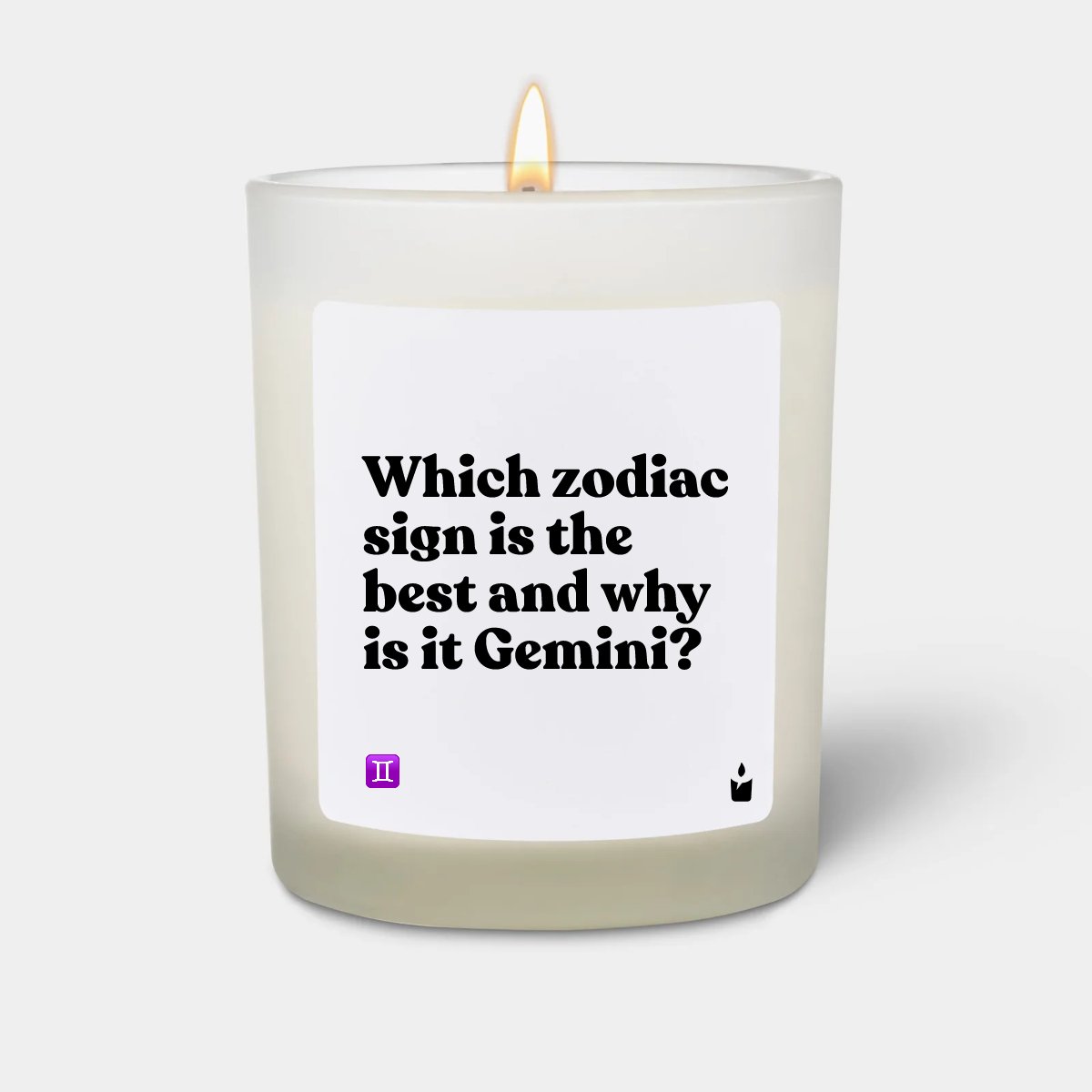Duftkerze Weiss Flowery Which zodiac sign is the best and why is it Gemini?