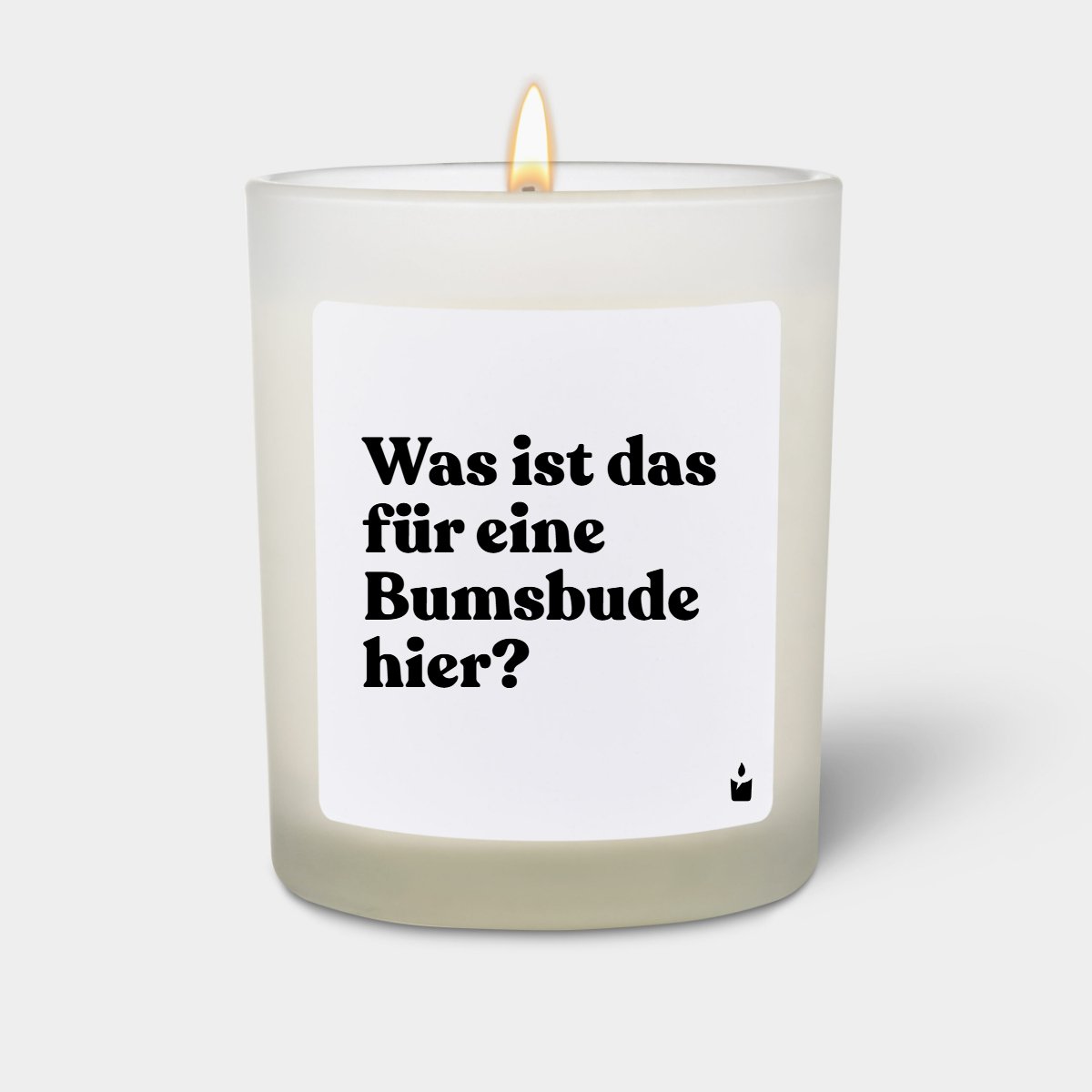 Duftkerze Weiss Flowery Was ist das für eine Bumsbude hier?
