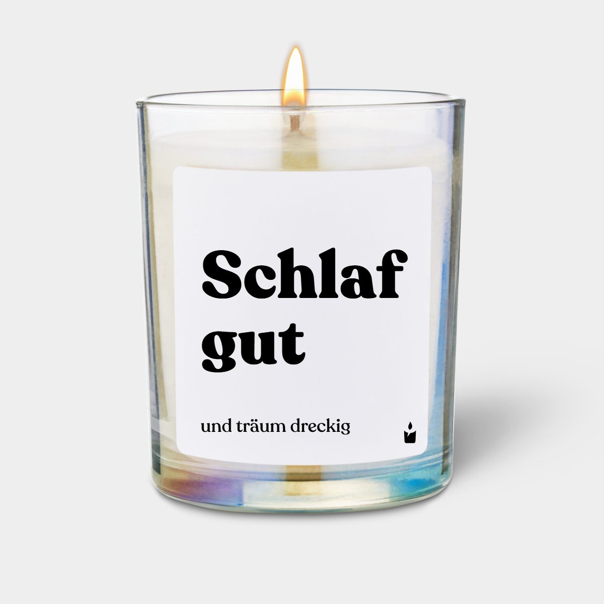 Duftkerze Rainbow Woody Schlaf gut und träum dreckig