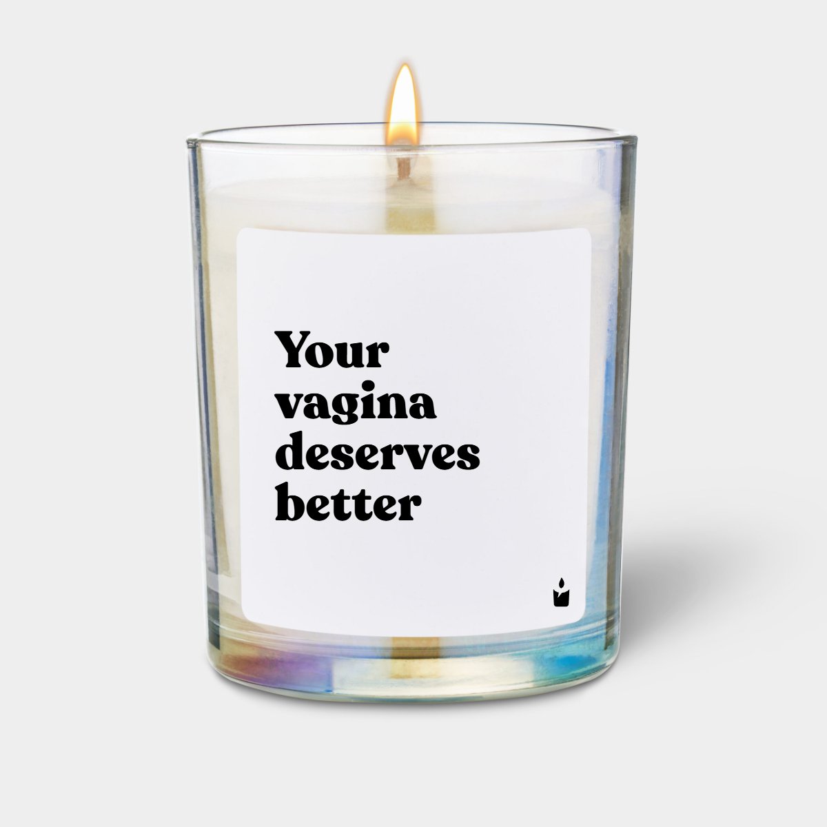 Duftkerze Rainbow Woody Your vagina deserves better