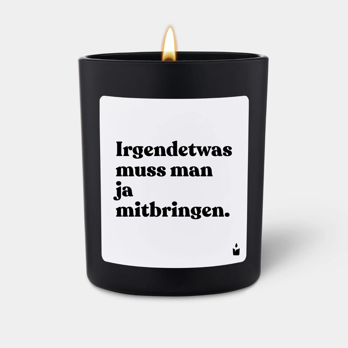 Duftkerze Woody Irgendetwas muss man ja mitbringen.