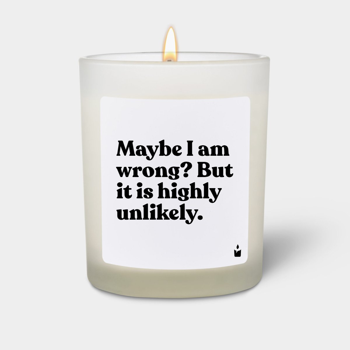 Duftkerze Weiss Woody Maybe I am wrong? But it is highly unlikely.