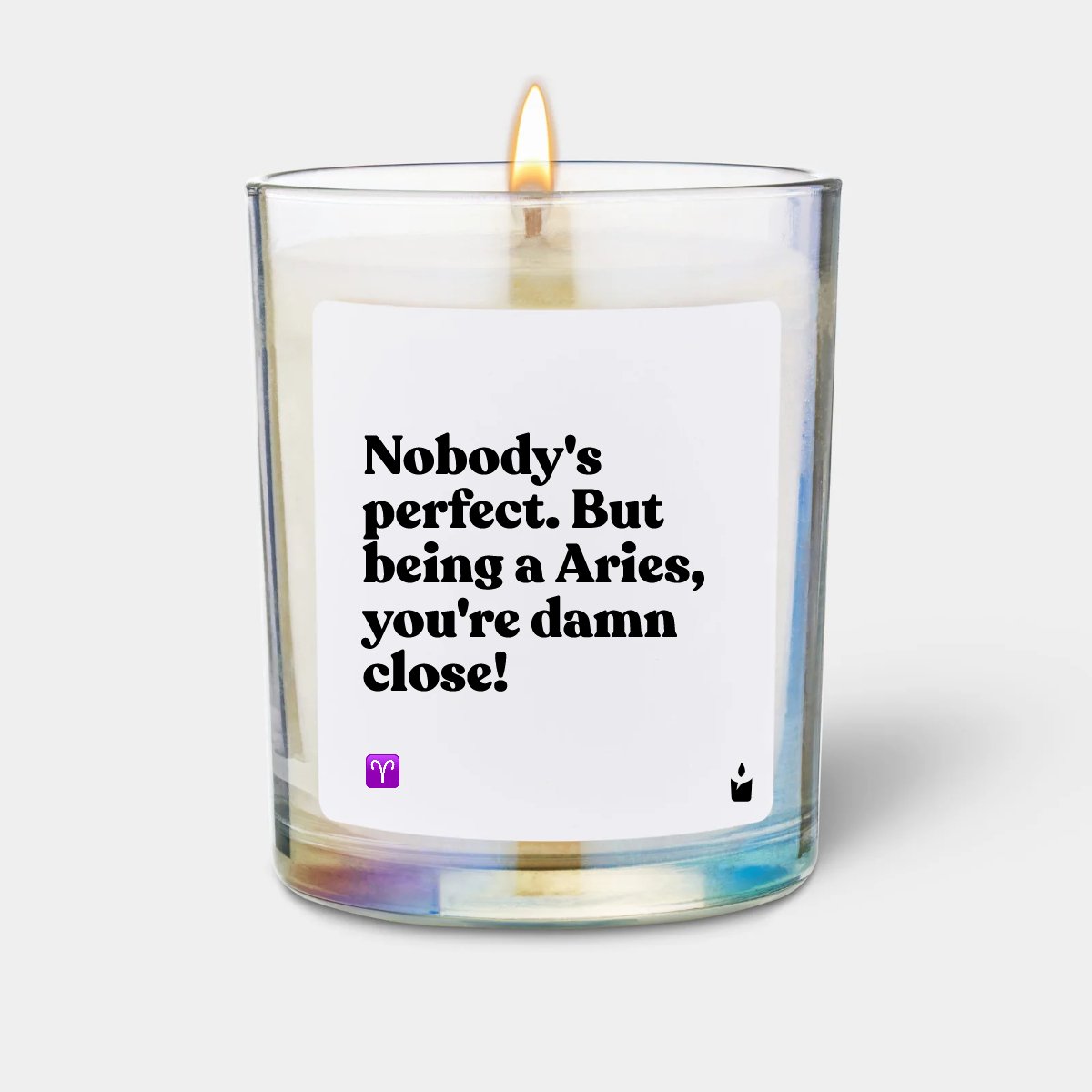 Duftkerze Rainbow Woody Nobody