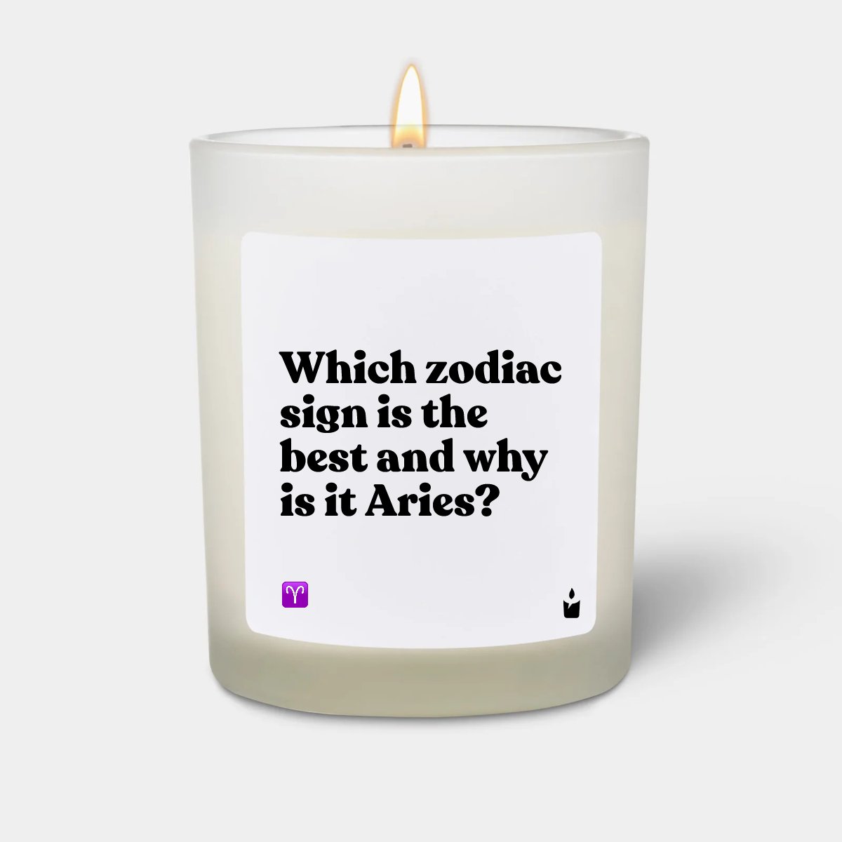 Duftkerze Weiss Flowery Which zodiac sign is the best and why is it Aries?