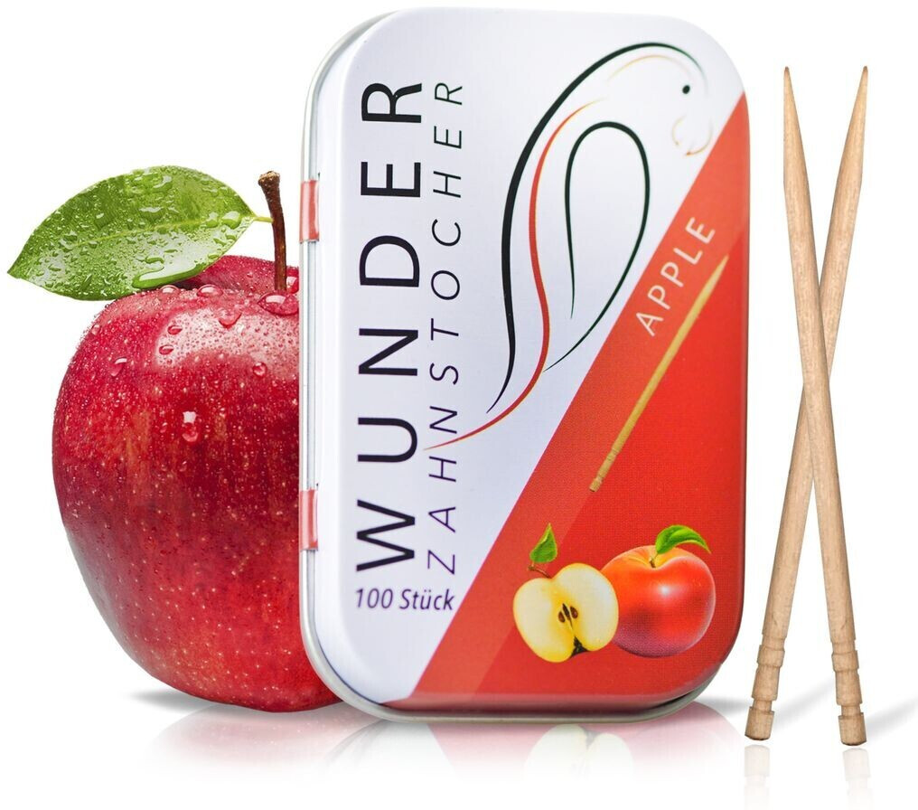 Zahnstocher mit Geschmack Apfel