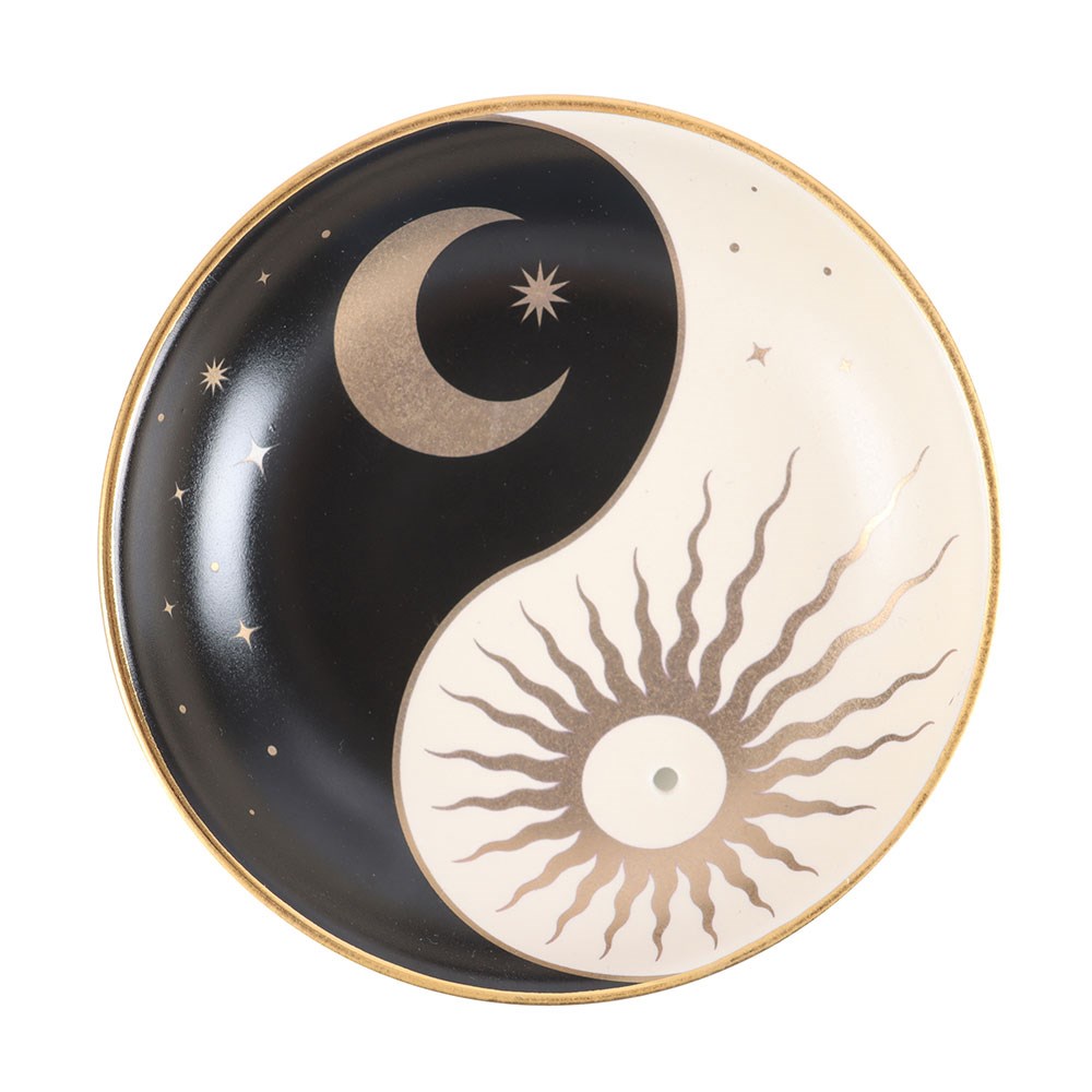 Räucherstäbchenhalter Yin Yang