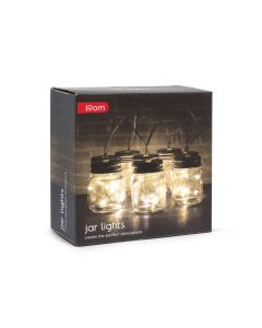LED Lichterkette Jar String Lights (8 Gläser)