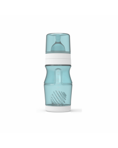 Set aus Babyflaschen-Mix und Dosierer Blau