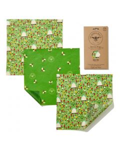 3er-Set Medium Wraps Land