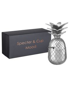 Ananas Cocktail Becher Mood Silber