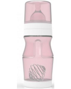 Set aus Babyflaschen-Mix und Dosierer Pink