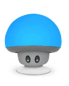 Mushroom speaker blau